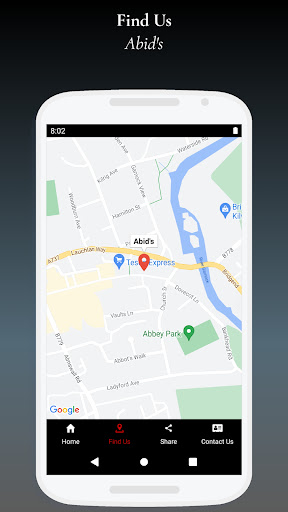 Abids Takeaway Screen 2