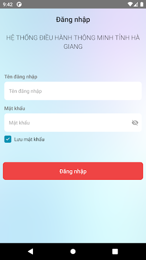 Android application IOC Hà Giang screenshort