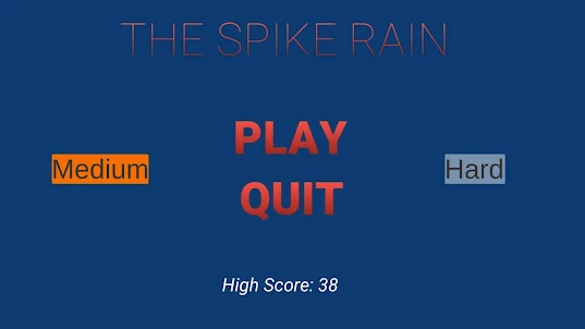The spike rain