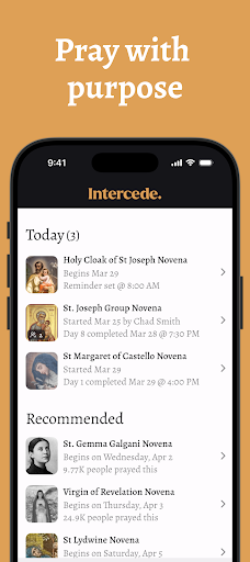 Intercede - Catholic Prayers Screenshot 1 - AppWisp.com