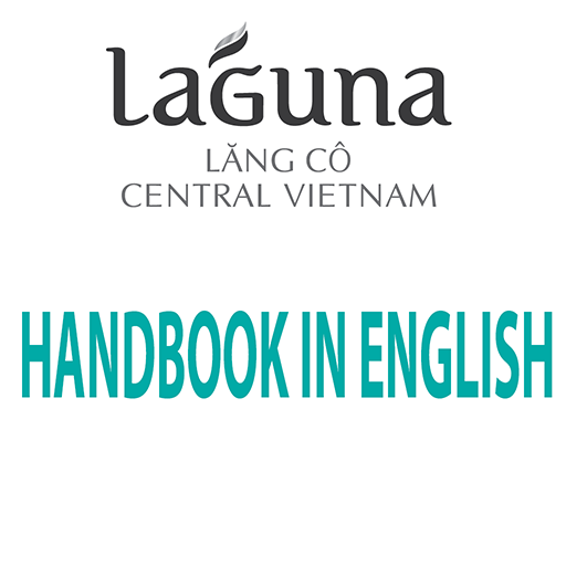 Handbook in english Laguna logo