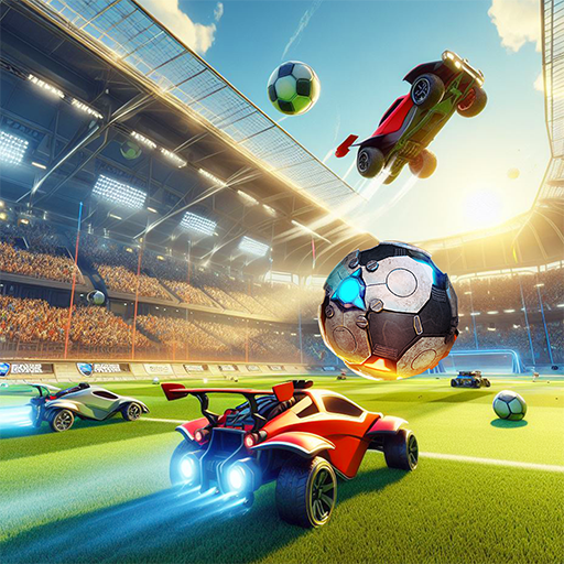 Rocket Car Soccer League Games  Icon