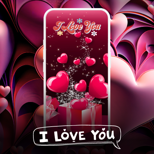 I LOVE YOU Love Wallpaper logo