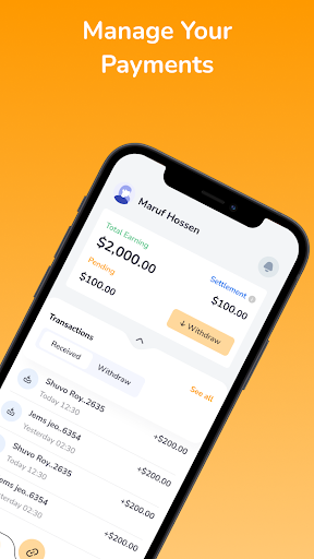 Android application Revorium: Instant Payment screenshort