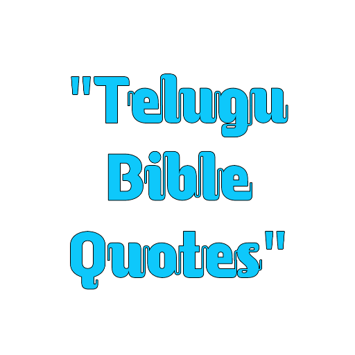 Telugu Bible Quotes - verses logo