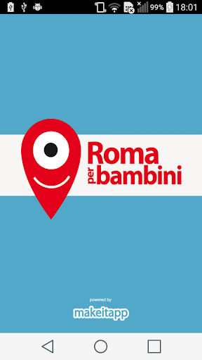 Android application Roma per Bambini screenshort