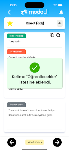 YDS Kelimeleri Screenshot 4 - AppWisp.com