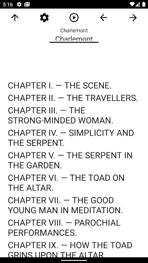 Android application Book, Charlemont screenshort