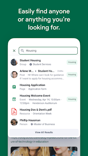 Android application MyIWU screenshort
