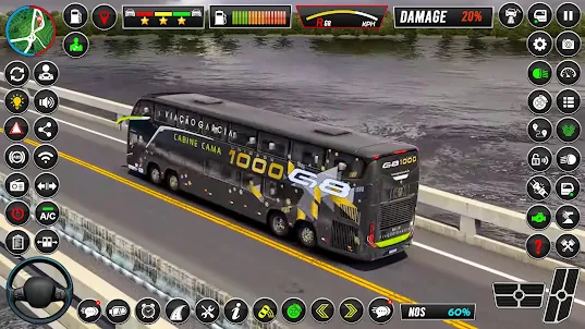 xe buýt giả lập trò chơi 3d