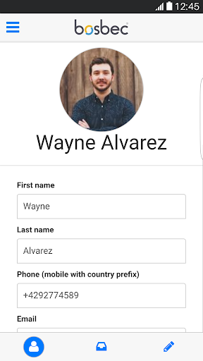 Bosbec App Screen 3