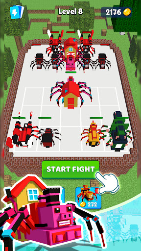 Android application Spider Train: Craft Merge screenshort
