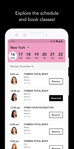 FORM50 Fitness Screen 3