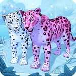 Cover Image of Download Snow Leopard Family Sim Online  APK