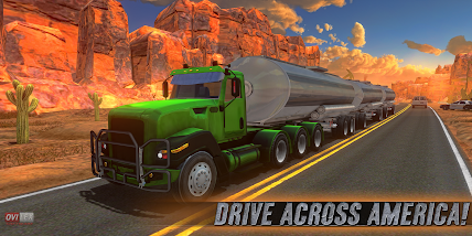 Truck Simulator USA APK MOD + OBB Desbloqueado / Dinheiro Infinito v 4.1.5