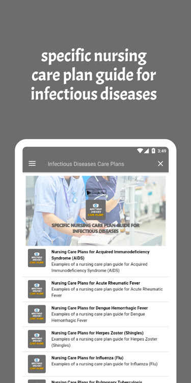 Infectious Diseases Care Plans - 1.4 - (Android)