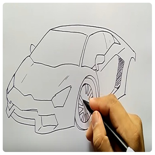 Drawing Car Step By Step