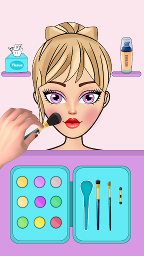 DIY Paper Princess Doll Games Screen 2