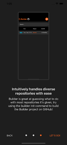 Builder — AI Code Builder Screen 3