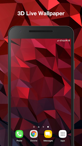 Android application 3d Image Live Wallpaper screenshort