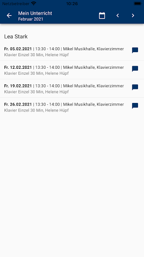 Musikschule LE Screen 2