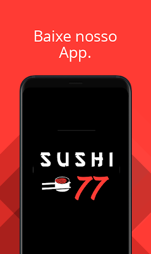 Android application Sushi 77 screenshort