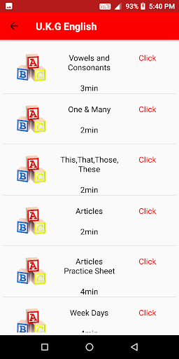 Smart Classes for Nur to 3rd Screen 3