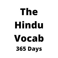 The Hindu Vocab App
