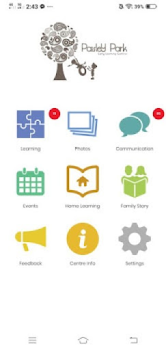 Android application Paisley Park Early Learning screenshort