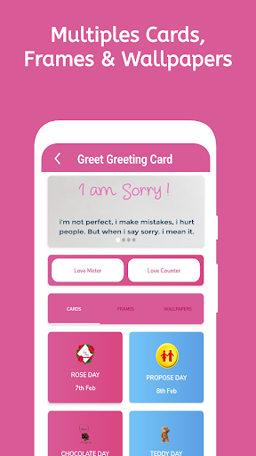 Valentine Day Wishes & Frames Screen 2