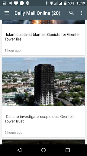 London local news Screen 3