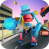 Blocky Robot Smash icon