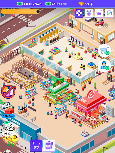 Idle Supermarket Tycoon－Shop - Simulation - games