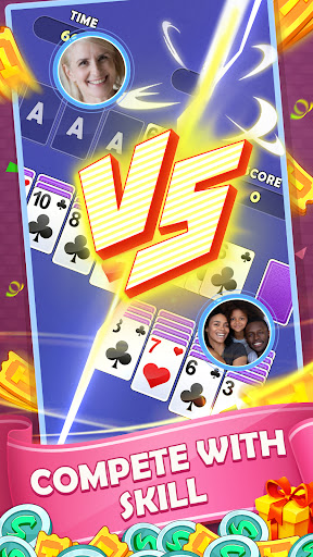 Android application Solitaire Crypto War screenshort