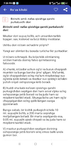 Roza kitobi Screen 3