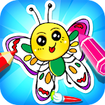 Cover Image of Download Butterfly Coloring Book Pages  APK