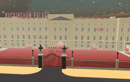 Android application Buckingham Palace VR screenshort
