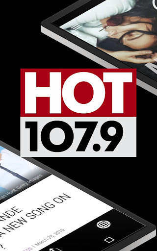 Screenshot of HOT 107.9 (KHXT)