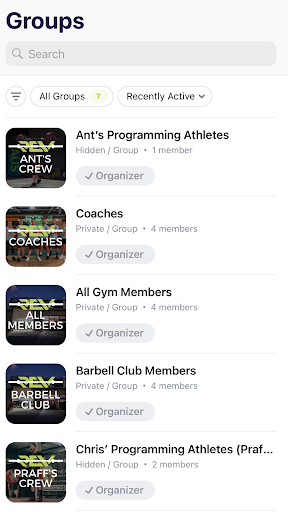 Rev Barbell Weightlifting Screen 2