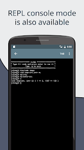 Cxxdroid - C/C++ compiler IDE Screenshot