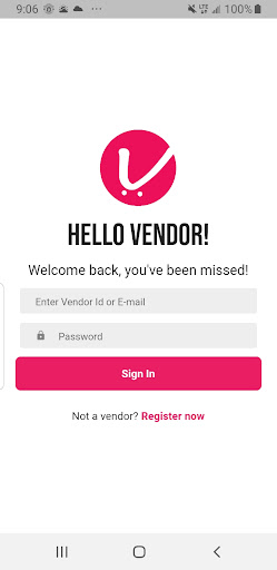 Android application Vendnbuy: Seller screenshort