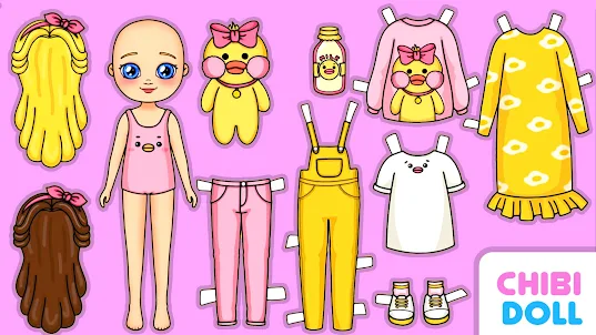 Chibi Dolls Games Dress Up