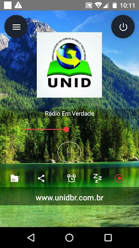 Android application Rádio Em Verdade screenshort