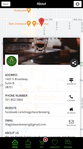 Magic Bean Brewing Co Screen 3