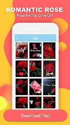 Love Rose GIF Stickers
