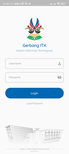 SIAKAD ITK Screen 2