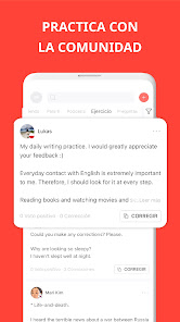 Captura de Pantalla 5 italki Aprender inglés online android