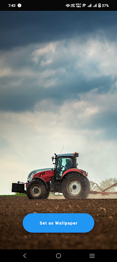 Android application Tractor Wallpaper screenshort