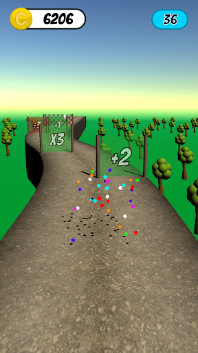 Android application Bouncy Balls - 3D Puzzle Game screenshort