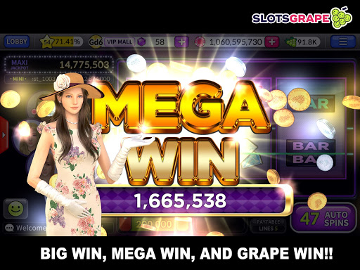 SLOTS GRAPE - Free Slots and Table Games screenshots 1